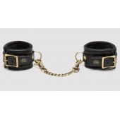 Черные наручники Bound to You Faux Leather Wrist Cuffs - Fifty Shades of Grey - купить с доставкой в Коломне