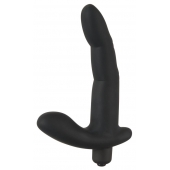 Черный вибромассажер простаты Naughty Finger Prostate Vibe - 13,8 см. - Orion - в Коломне купить с доставкой
