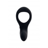 Черное эрекционное кольцо Lovense Diamo - Lovense - в Коломне купить с доставкой