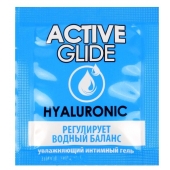 Лубрикант на водной основе Active Glide с гиалуроновой кислотой - 3 гр. - Биоритм - купить с доставкой в Коломне
