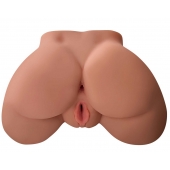 Кофейный мастурбатор-полуторс Perfect Ass Masturbator - Pipedream - в Коломне купить с доставкой