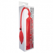 Красная вакуумная помпа Power Pump Red - Toy Joy - в Коломне купить с доставкой