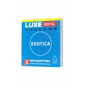 Текстурированные презервативы LUXE Royal Exotica - 3 шт. - Luxe - купить с доставкой в Коломне