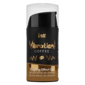 Жидкий интимный гель с эффектом вибрации Vibration! Coffee - 15 мл. - INTT - купить с доставкой в Коломне