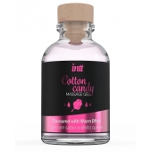 Массажный гель с согревающим эффектом Cotton Candy - 30 мл. - INTT - купить с доставкой в Коломне