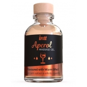 Массажный гель с согревающим эффектом Aperol - 30 мл. - INTT - купить с доставкой в Коломне