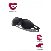 Черная плотная силиконовая маска - ToyFa - купить с доставкой в Коломне