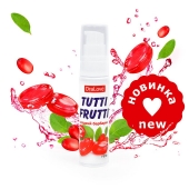 Гель-смазка Tutti-frutti со вкусом барбариса - 30 гр. - Биоритм - купить с доставкой в Коломне