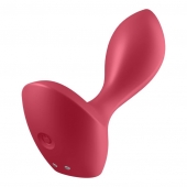 Красный вибромассажёр простаты Satisfyer Backdoor Lover - 14 см. - Satisfyer - в Коломне купить с доставкой