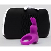 Фиолетовое эрекционное виброкольцо Happy Rabbit Cock Ring Kit - Happy Rabbit - в Коломне купить с доставкой