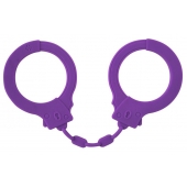 Фиолетовые силиконовые поножи Limitation - Lola Games - купить с доставкой в Коломне