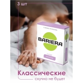 Классические презервативы Bariera Classic - 3 шт. - Bariera - купить с доставкой в Коломне