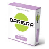 Классические презервативы Bariera Classic - 3 шт. - Bariera - купить с доставкой в Коломне
