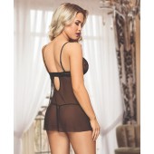 Пикантная полупрозрачная сорочка - Hot Woman купить с доставкой