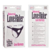 Трусы для страпона с универсальным креплением Universal Love Rider Luxe Harness - California Exotic Novelties - купить с доставкой в Коломне