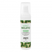 Разогревающее массажное масло с ароматом мохито Gourmet Mint Mojito - 50 мл. - Exsens - купить с доставкой в Коломне