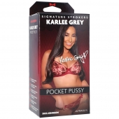 Мастурбатор-вагина Karlee Grey ULTRASKYN Pocket Pussy - Doc Johnson - в Коломне купить с доставкой