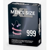 Стимулирующая насадка на пенис MEN SIZE 999 - Sitabella - в Коломне купить с доставкой