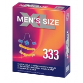 Стимулирующая насадка на пенис MEN SIZE 333 - Sitabella - в Коломне купить с доставкой