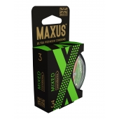 Презервативы в пластиковом кейсе MAXUS AIR Mixed - 3 шт. - Maxus - купить с доставкой в Коломне