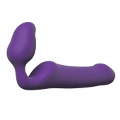 Фиолетовый безремневой страпон Queens L - Adrien Lastic - купить с доставкой в Коломне