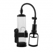 Прозрачная вакуумная помпа с вибрацией Vibrating Penis Pump - Dream Toys - в Коломне купить с доставкой