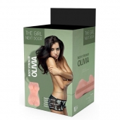 Телесный мастурбатор-вагина Olivia - Dream Toys - в Коломне купить с доставкой