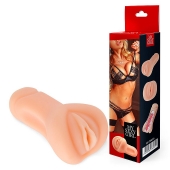 Телесный реалистичный мастурбатор в виде вагины - Bior toys - в Коломне купить с доставкой