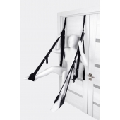 Черные секс-качели на дверь Anonymo №0505 - ToyFa - купить с доставкой в Коломне