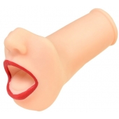 Мастурбатор-ротик с алыми губами - ToyFa - в Коломне купить с доставкой