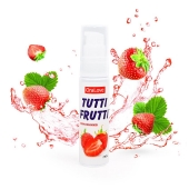Гель-смазка Tutti-frutti с земляничным вкусом - 30 гр. - Биоритм - купить с доставкой в Коломне