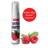 Гель-смазка Tutti-frutti с малиновым вкусом - 30 гр. - Биоритм - купить с доставкой в Коломне