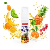 Гель-смазка Tutti-frutti со вкусом тропических фруктов - 30 гр. - Биоритм - купить с доставкой в Коломне