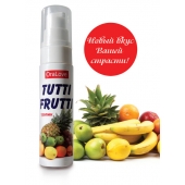 Гель-смазка Tutti-frutti со вкусом тропических фруктов - 30 гр. - Биоритм - купить с доставкой в Коломне