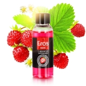 Массажное масло Eros fantasy с ароматом земляники - 50 мл. - Биоритм - купить с доставкой в Коломне