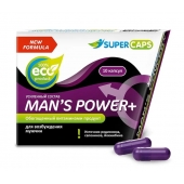 Возбуждающее средство для мужчин Mans Power plus - 10 капсул (0,35 гр.) +1 в подарок - SuperCaps - купить с доставкой в Коломне