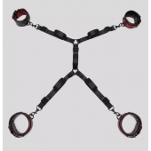 Изысканный набор фиксаций на кровати Reversible Under Mattress Restraint Set - Fifty Shades of Grey - купить с доставкой в Коломне