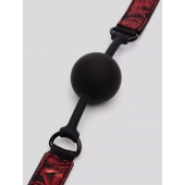 Кляп-шар на двусторонних ремешках Reversible Silicone Ball Gag - Fifty Shades of Grey - купить с доставкой в Коломне
