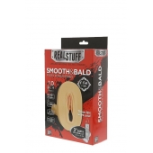 Мастурбатор-вагина с вибрацией и выносным пультом управления REALSTUFF SMOOTH   BALD - Dream Toys - в Коломне купить с доставкой