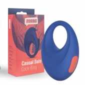 Синее эрекционное кольцо RRRING Casual Date Cock Ring - FeelzToys - в Коломне купить с доставкой