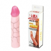 Удлиняющая насадка на пенис Deep Love - 21,5 см. - Baile - в Коломне купить с доставкой