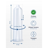 Презервативы MY.SIZE размер 47 - 10 шт. - My.Size - купить с доставкой в Коломне