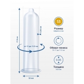 Презервативы MY.SIZE размер 53 - 10 шт. - My.Size - купить с доставкой в Коломне