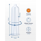 Презервативы MY.SIZE размер 57 - 3 шт. - My.Size - купить с доставкой в Коломне