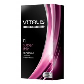 Ультратонкие презервативы VITALIS PREMIUM super thin - 12 шт. - Vitalis - купить с доставкой в Коломне