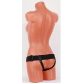 Универсальные черные трусики для страпона - БДСМ Арсенал - купить с доставкой в Коломне