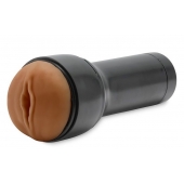 Коричневый мастурбатор-вагина Feel Stroker - Kiiroo - в Коломне купить с доставкой