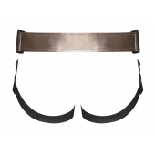 Бронзовый пояс для насадок Curious Harness - Strap-on-me - купить с доставкой в Коломне