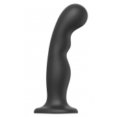 Черная насадка Strap-On-Me Dildo Plug P G size XXL - Strap-on-me - купить с доставкой в Коломне