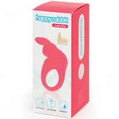 Розовое эрекционное виброкольцо Happy Rabbit Rechargeable Rabbit Cock Ring - Happy Rabbit - в Коломне купить с доставкой